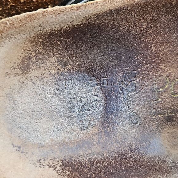 Papillio silver metallic sandals size 35 - Picture 4 of 7